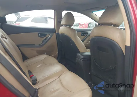 2013 Hyundai Elantra Limited из США, поврежденный, VIN KMHDH4AE3DU507514